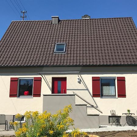 Ferienhaus Bei Lauingen, Mit Sauna Und Gartenlounge Veitriedhausen Exteriér fotografie